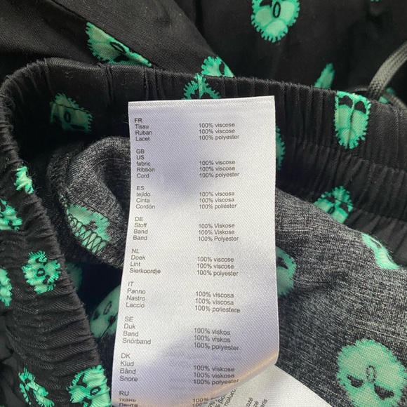 Maje printed pants size 1 (French 36) never wore - Picture 4 of 4